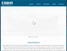 Tablet Screenshot of cobiaoffshore.com